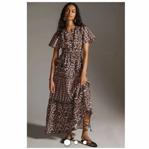 Anthropologie Maxi Dress XS - S